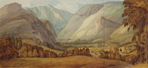 The Vale of St. John av Francis Towne