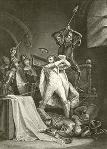 Richard IIs død av Francis Wheatley
