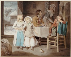 The Pet Robin, 1794 av Francis Wheatley