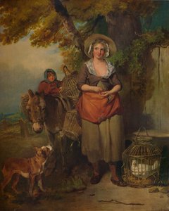 The Return from Market, 1786, 1938 av Francis Wheatley