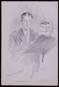 Portrett av AK Lawrence av Francis Wilfred Lawson
