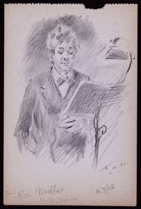 Portrett av Alec Miller av Francis Wilfred Lawson