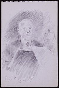 Portrett av Alfred Powell av Francis Wilfred Lawson