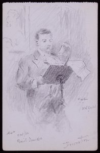 Portrett av Basil Ionides av Francis Wilfred Lawson