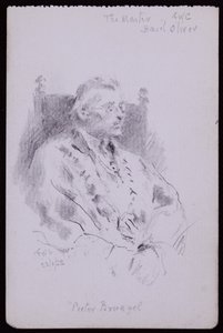 Portrett av Basil Oliver av Francis Wilfred Lawson