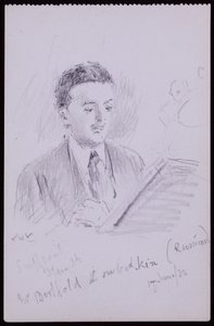 Portrett av Berthold Lubetkin av Francis Wilfred Lawson