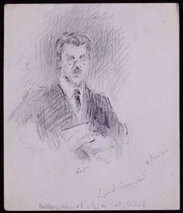 Portrett av jarl av Crawford og Balcarres av Francis Wilfred Lawson