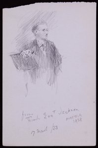 Portrett av Ernest Jackson av Francis Wilfred Lawson