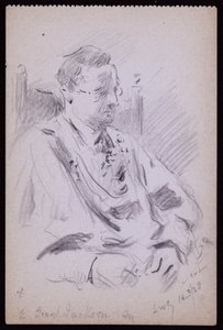 Portrett av Ernest Jackson av Francis Wilfred Lawson