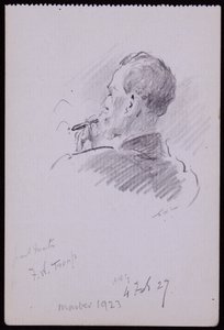Portrett av Francis Troup av Francis Wilfred Lawson