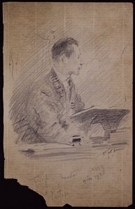 Portrett av Francis Troup av Francis Wilfred Lawson