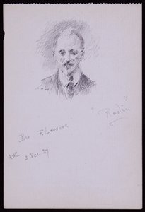 Portrett av Frederick Lessore av Francis Wilfred Lawson