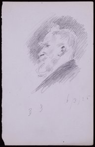 Portrett av George Bernard Shaw av Francis Wilfred Lawson