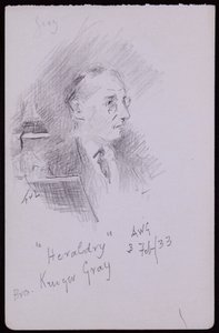 Portrett av George Kruger Gray av Francis Wilfred Lawson