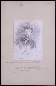 Portrett av Karl Krall av Francis Wilfred Lawson