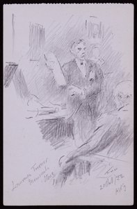 Portrett av Laurence Turner av Francis Wilfred Lawson