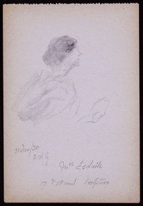 Portrett av fru Arundel Esdaile av Francis Wilfred Lawson
