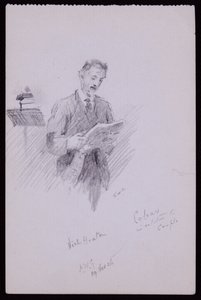 Portrett av Noel Heaton av Francis Wilfred Lawson