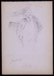 Portrett av Percival Gaskell av Francis Wilfred Lawson