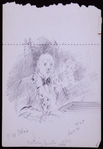 Portrett av RW Schultz Weir av Francis Wilfred Lawson