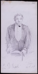 Portrett av Sir Edward Reid av Francis Wilfred Lawson