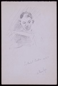 Portrett av Sir Herbert ARA Baker av Francis Wilfred Lawson