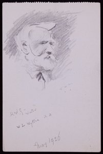 Portrett av WL Wyllie av Francis Wilfred Lawson