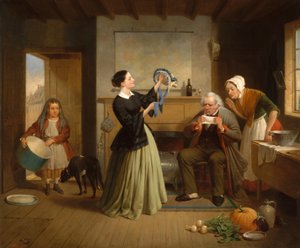 The New Bonnet, 1858.