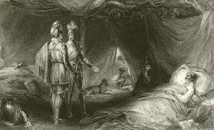 Røverens dødsleie av Francis William Topham
