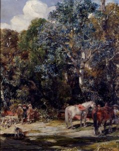 Ein Halt während der Jagd