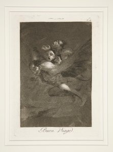 God tur (Bon Voyage), pl. 64 fra serien The whims av Francisco de Goya