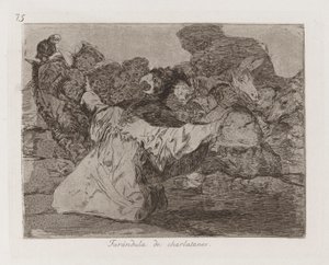 Charlatans show business av Francisco de Goya