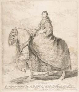 Isabella av Bourbon, dronning av Spania og kone til Philip IV D. Isabella av Bourbon, dronning av Spania, av Francisco de Goya