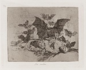 Resultatene (The Consequences), Plate 72 fra The Disasters of War av Francisco de Goya