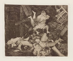 Krigens katastrofer av Francisco de Goya