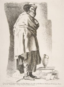 Moenippus Menipo-filosof, 1778. av Francisco de Goya