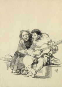 Muy accordes (de er veldig i harmoni) av Francisco de Goya