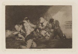 Du kan ikke se (One Can av Francisco de Goya