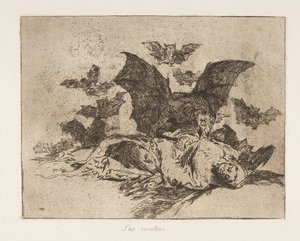 Plate 72 fra The Disasters of War Los Desastres de la Guerra..., etter 1814-15 publisert 1863. av Francisco de Goya
