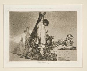 Verken (Ikke [i dette tilfellet] heller), pl. 36 fra The Disasters of War av Francisco de Goya
