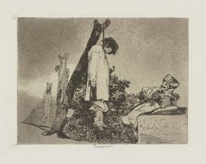 Ikke i det hele tatt. (Ikke [i dette tilfellet] heller.), pl. 36 fra serien The Disasters of War av Francisco de Goya