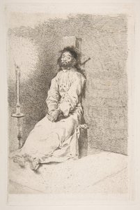 The garroted man The garroted man, 1778-80. av Francisco de Goya