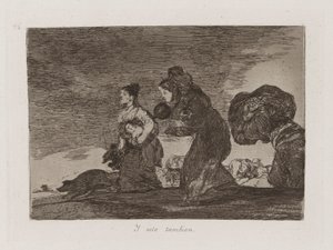 Og dette også, plate 45 fra The Disasters of War av Francisco de Goya