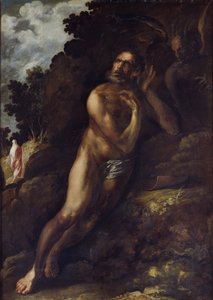 Job fristet av djevelen, 1636