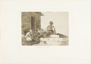 Appeller er forgjeves, plate 54 fra The Disasters of War av Francisco Jose de Goya y Lucientes