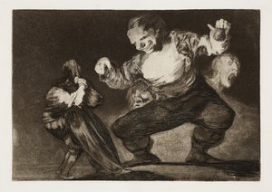Bobalicón (dum idiot) av Francisco Jose de Goya y Lucientes