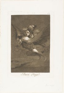 Bon voyage, plate 64 fra Los Caprichos av Francisco Jose de Goya y Lucientes