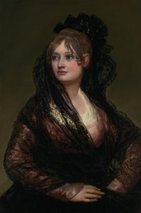 Dona Isabel de Porcel, utst. 1805 av Francisco de Goya