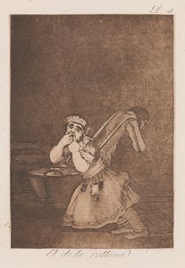 El de la Rollona, slutten av 1700-begynnelsen av 1800-tallet (trykk) av Francisco de Goya