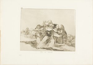 Alt er hektisk, plate 42 fra The Disasters of War av Francisco Jose de Goya y Lucientes